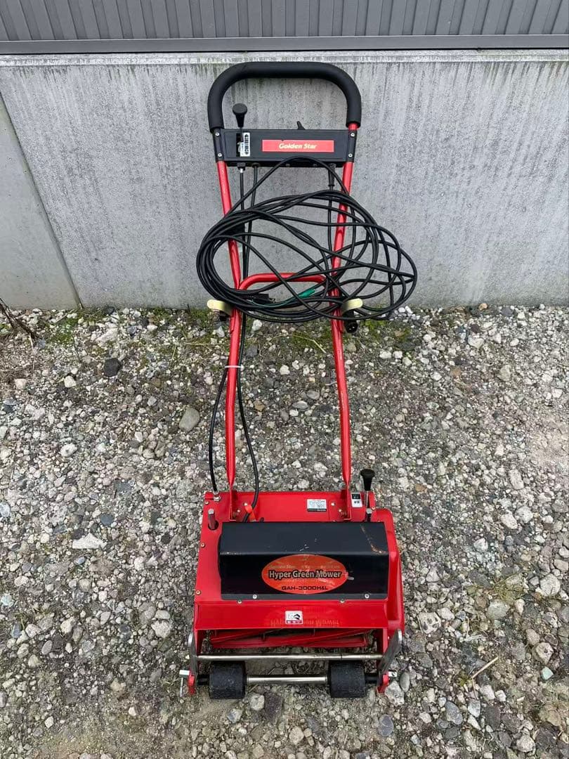 電動式リール8枚芝刈機 GAH-3000H&L ハイパーグリーンモア-