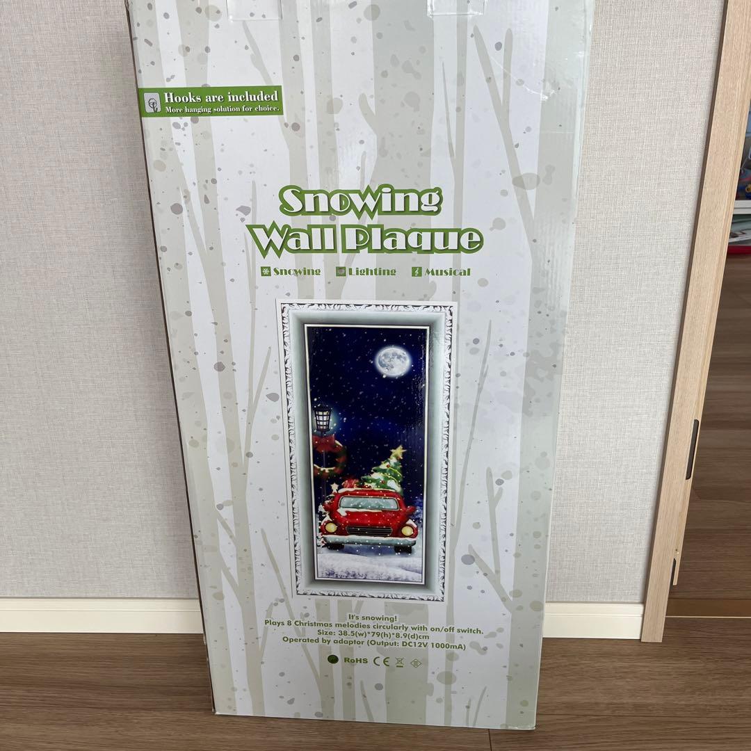 ing wall plaque クリスマス