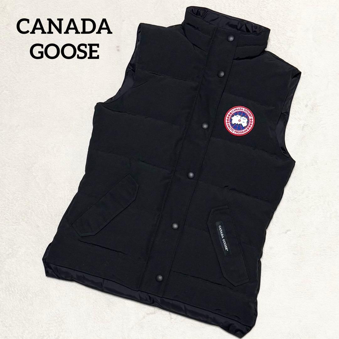 未使用品 カナダグース ダウンジャケット フリースタイルベスト レディース XS