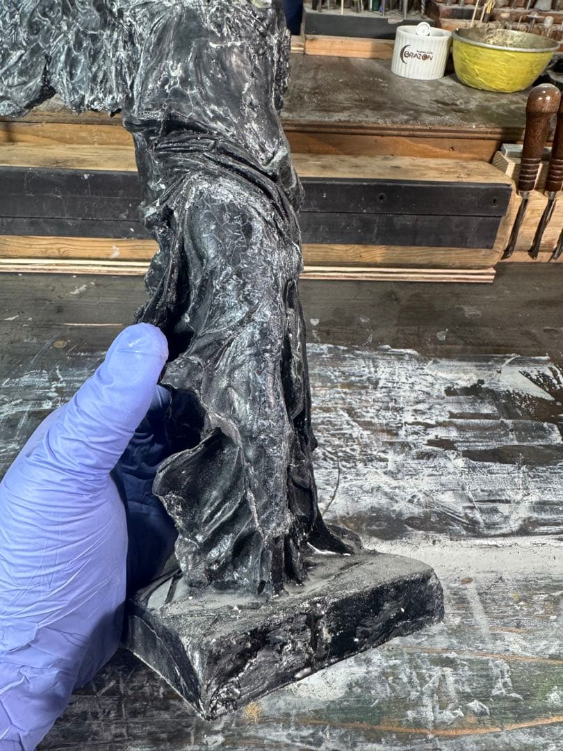 サモトラケのニケ・型製造・未仕上げ品 h350× w200×220 約1.5kg