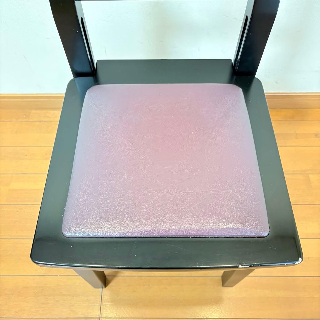 【動作良好・匿名配送】YAMAHA製 トムソン椅子 半艶塗装 アップライトピアノ