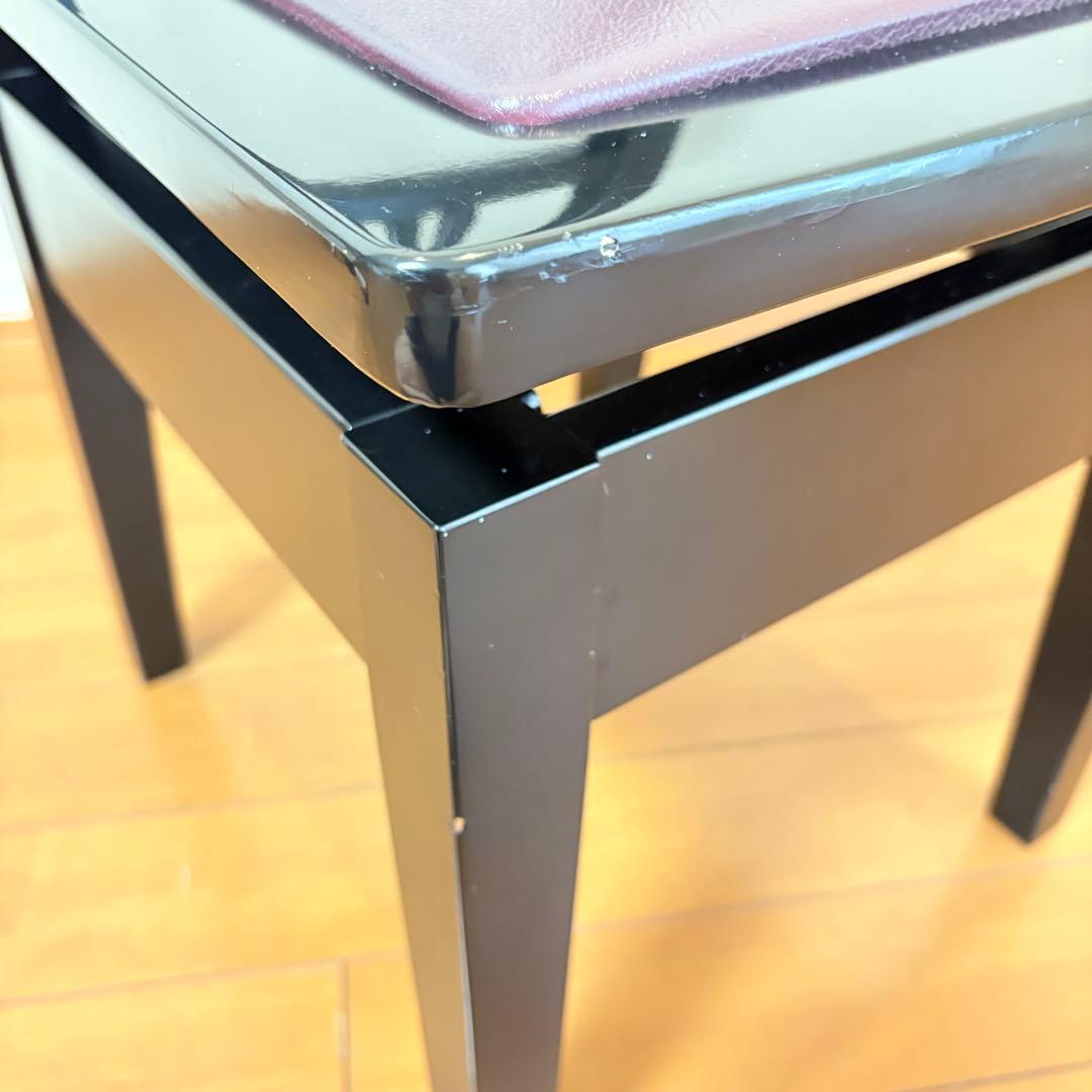 【動作良好・匿名配送】YAMAHA製 トムソン椅子 半艶塗装 アップライトピアノ
