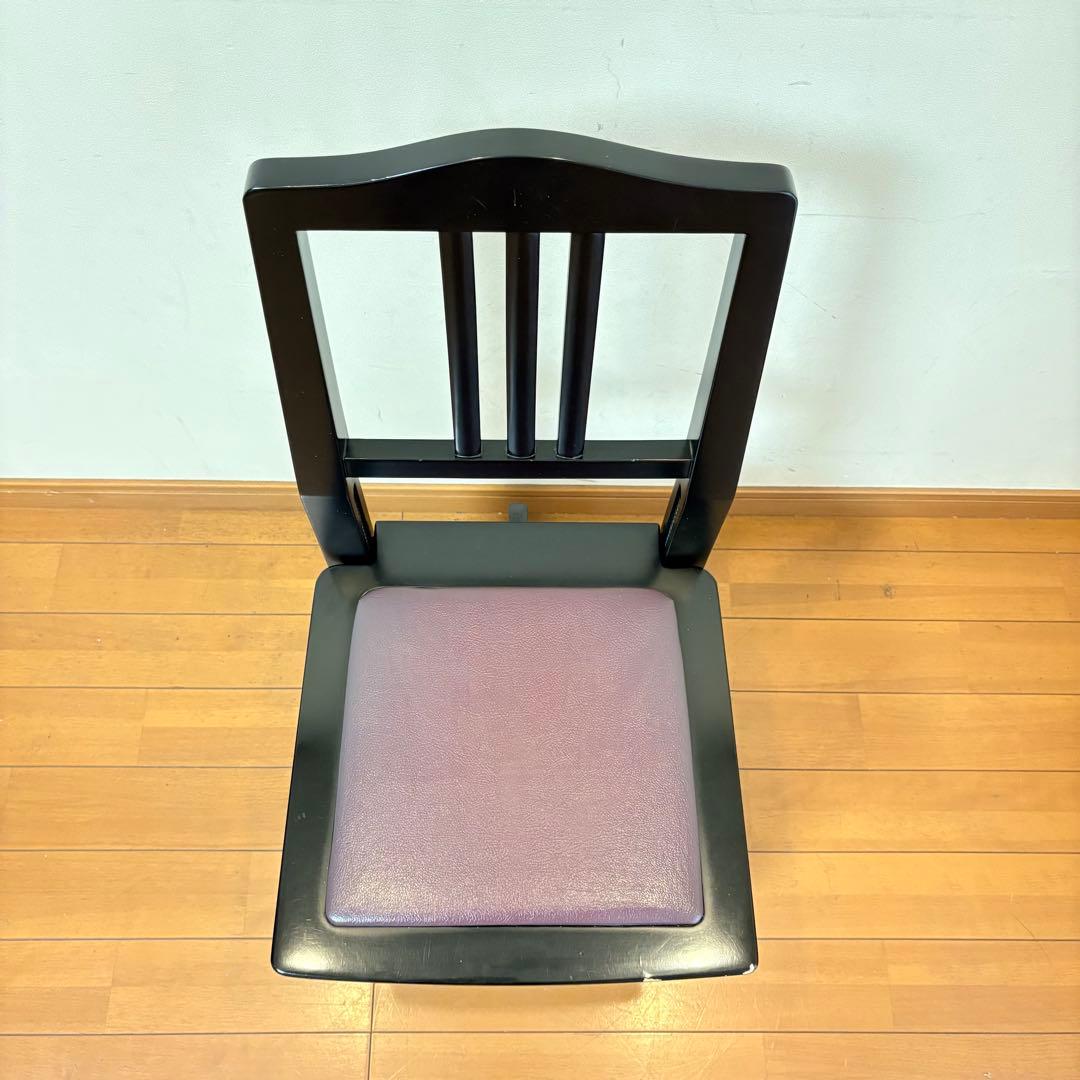 【動作良好・匿名配送】YAMAHA製 トムソン椅子 半艶塗装 アップライトピアノ