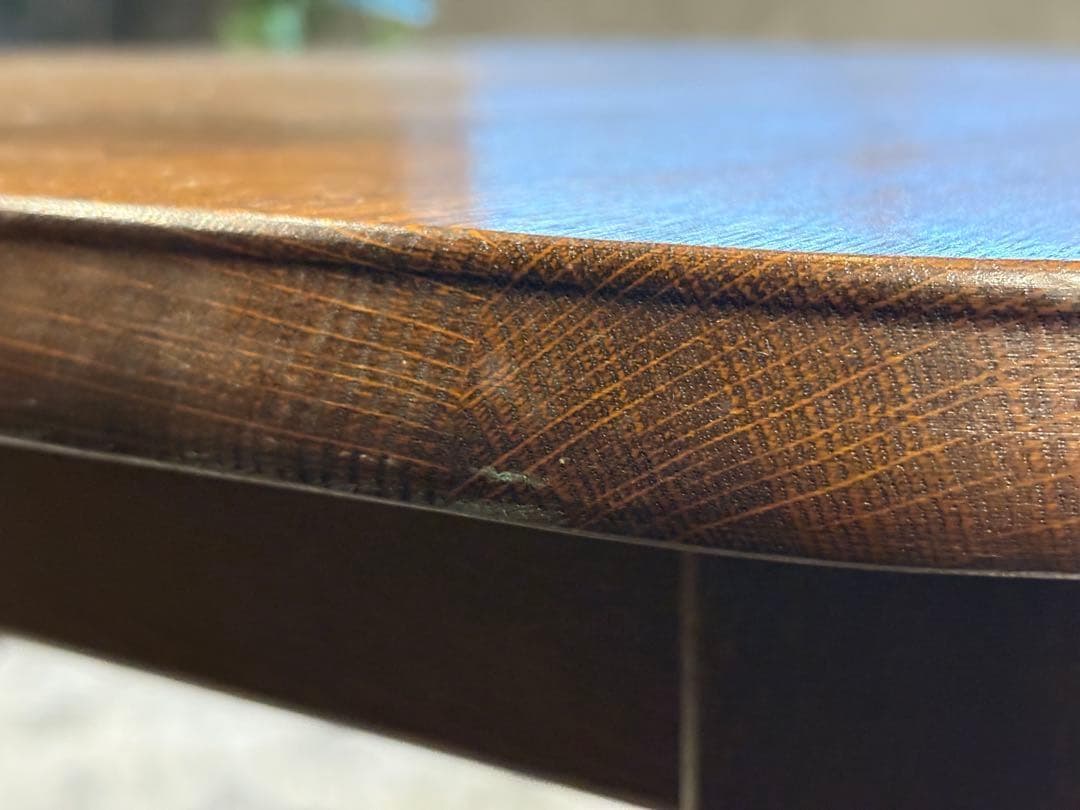 希少　洋風　ダイニングテーブル　オーク材　高級家具　ヴィンテージ　RZ