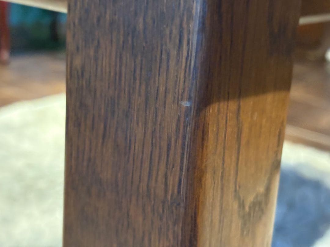 希少　洋風　ダイニングテーブル　オーク材　高級家具　ヴィンテージ　RZ