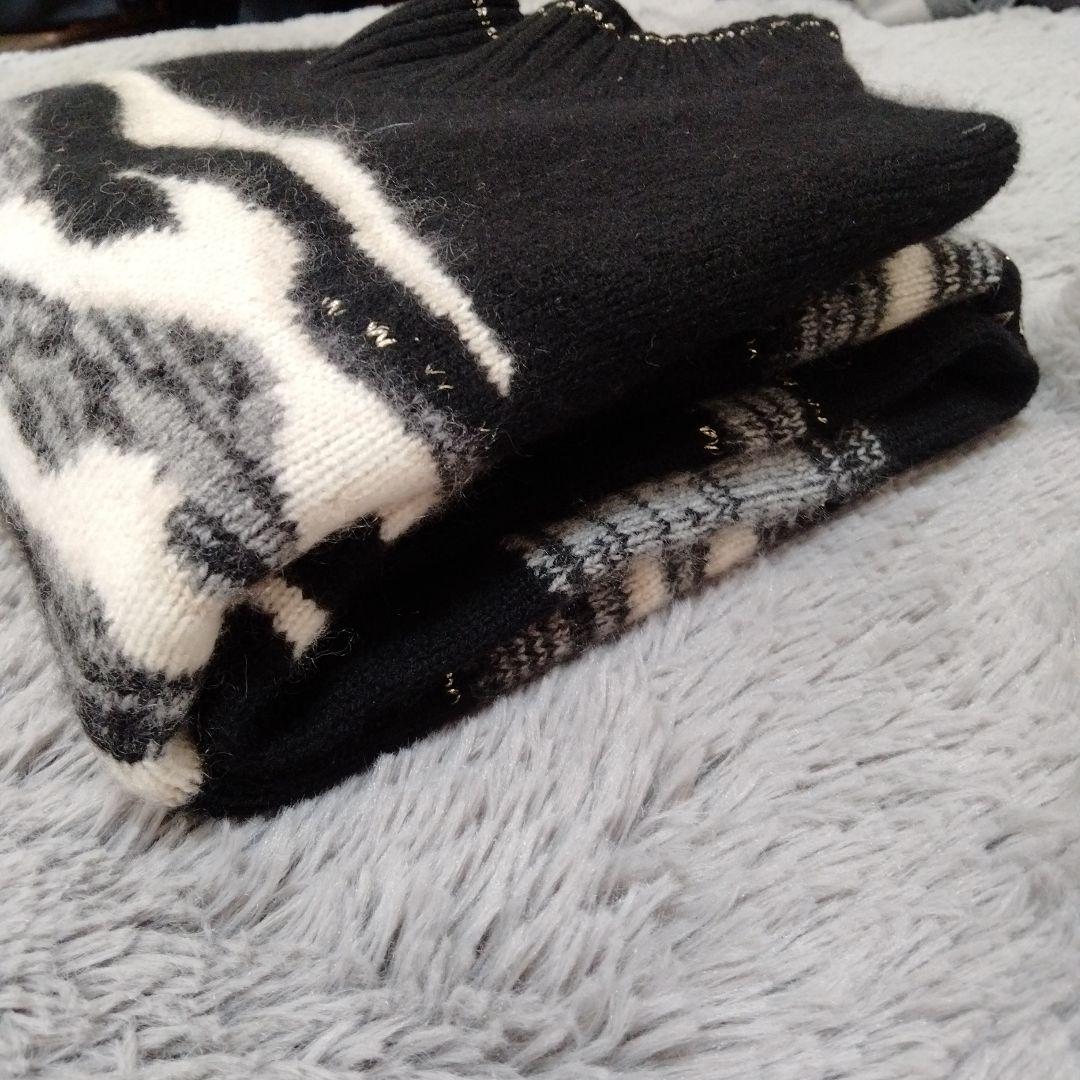 ADABAT♡カシミヤ100♡ニット/セーター♡L　ゴルフ スポーツ