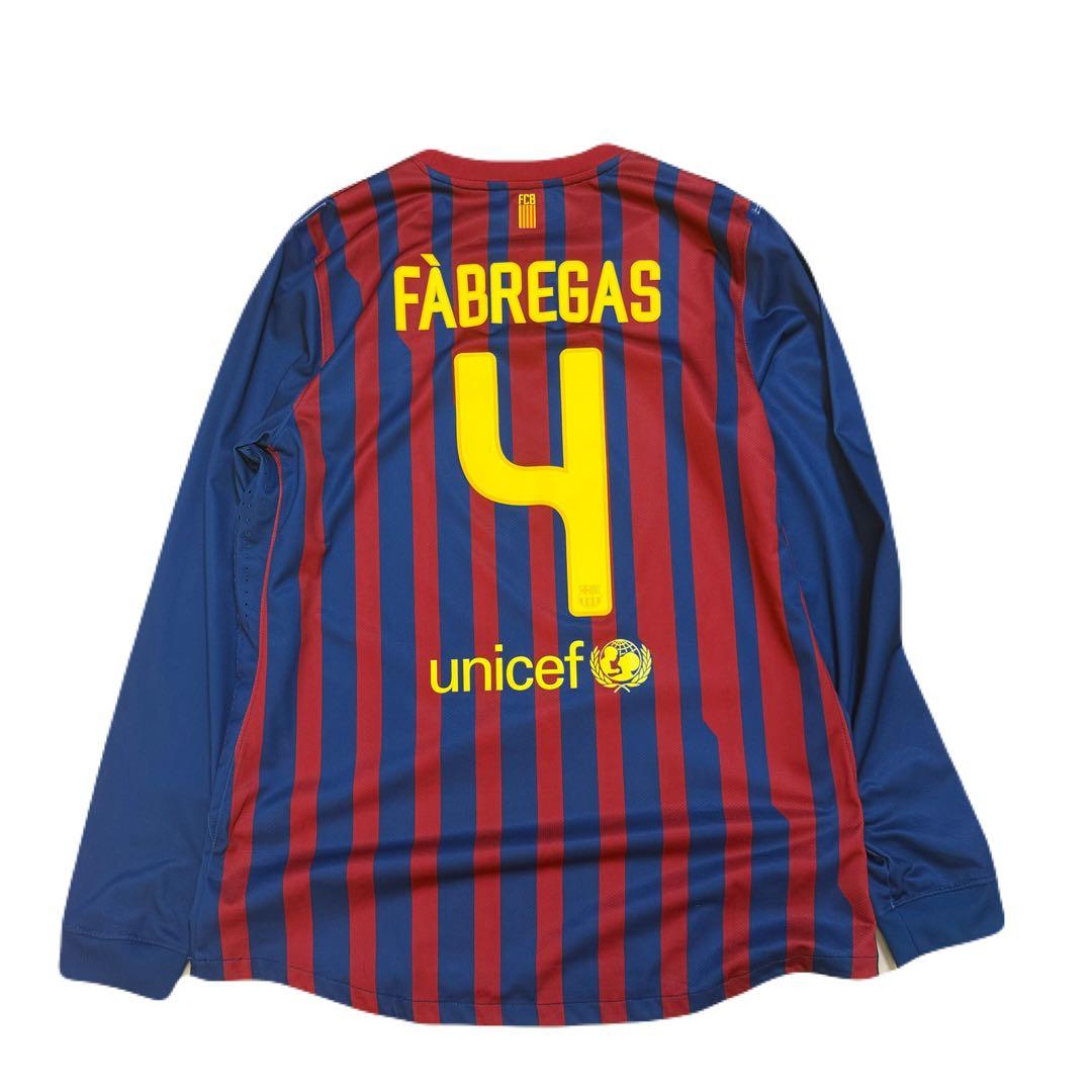 《長袖》FCバルセロナ FÀBREGAS 4 長袖ユニホーム