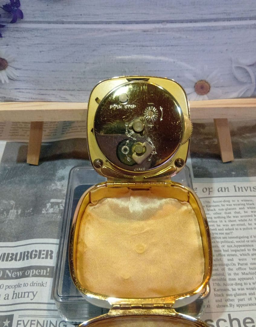 1960年代製 SEIKO DIAFIX 8 JEWELS 手巻トラベルクロック