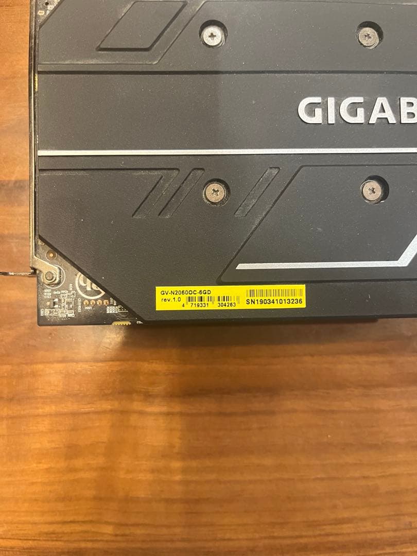 RTX2060 GIGABYTE グラボ　グラフィックボード