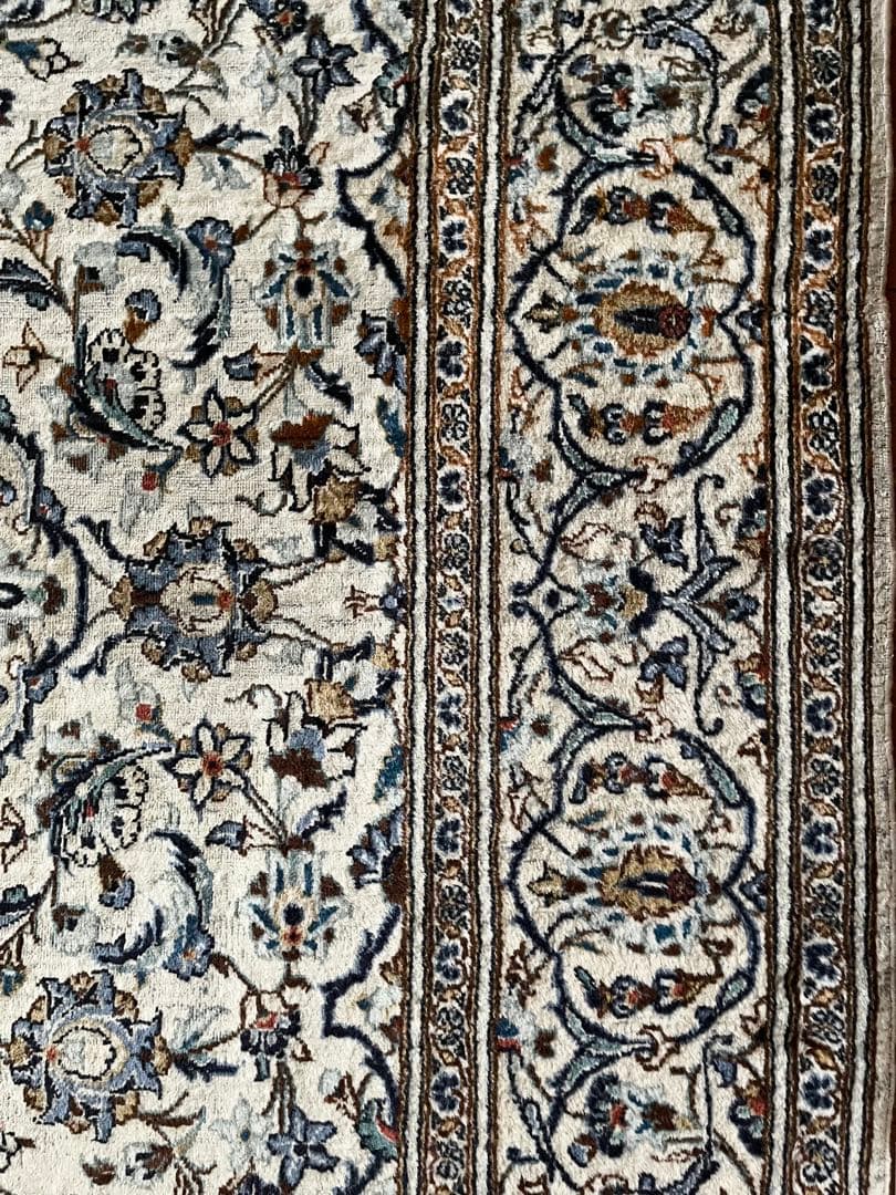 ペルシャ絨毯　カシャンウール　大判　325×197