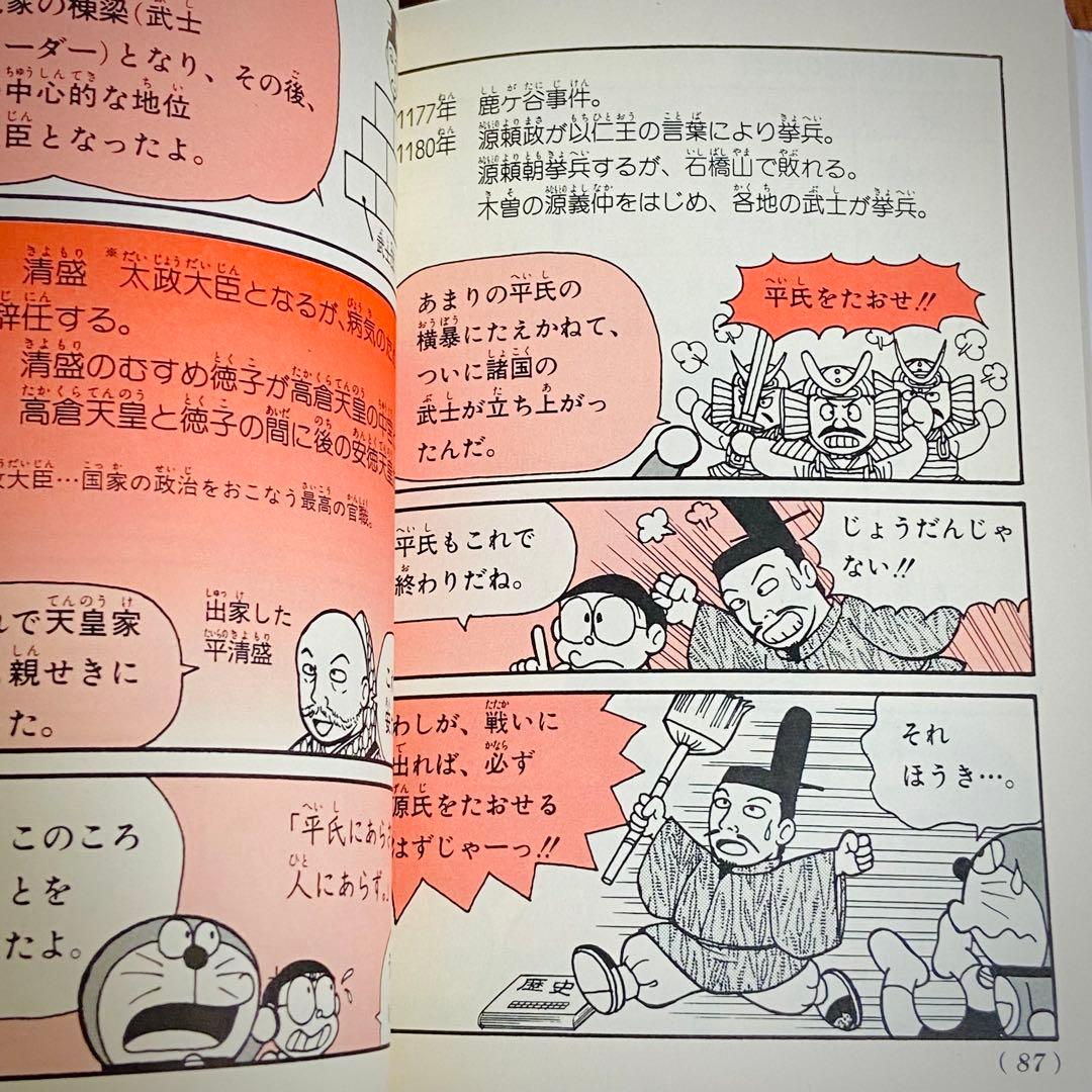 y20【定価半額！】ドラえもん　学習シリーズ　科学ワールド　社会ワールド　漫画