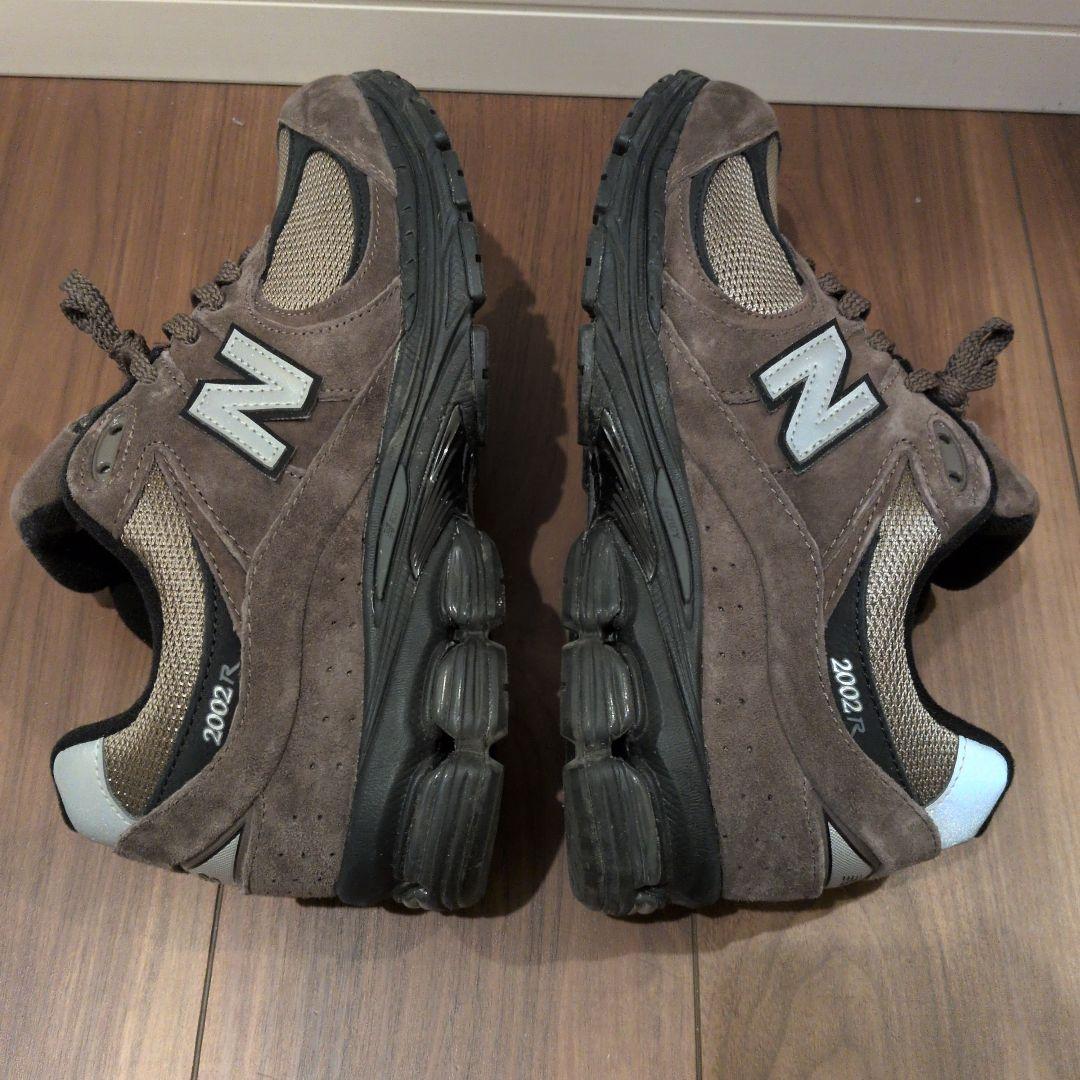 靴 NewBalance2002RDarkMushroomBlackMushroom