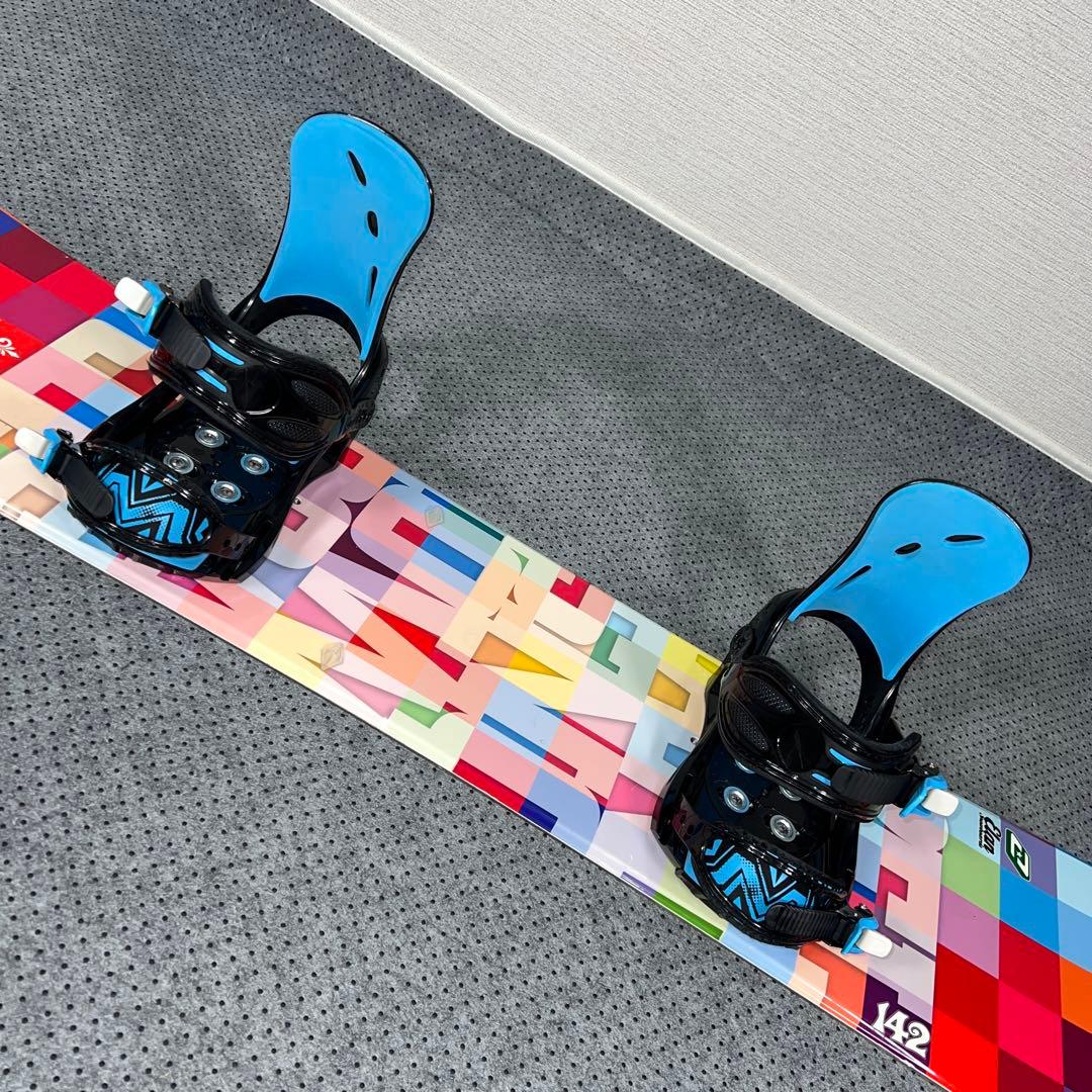 数回使用 142cm ELAN PRISM×MORROW AXIOM Mサイズ