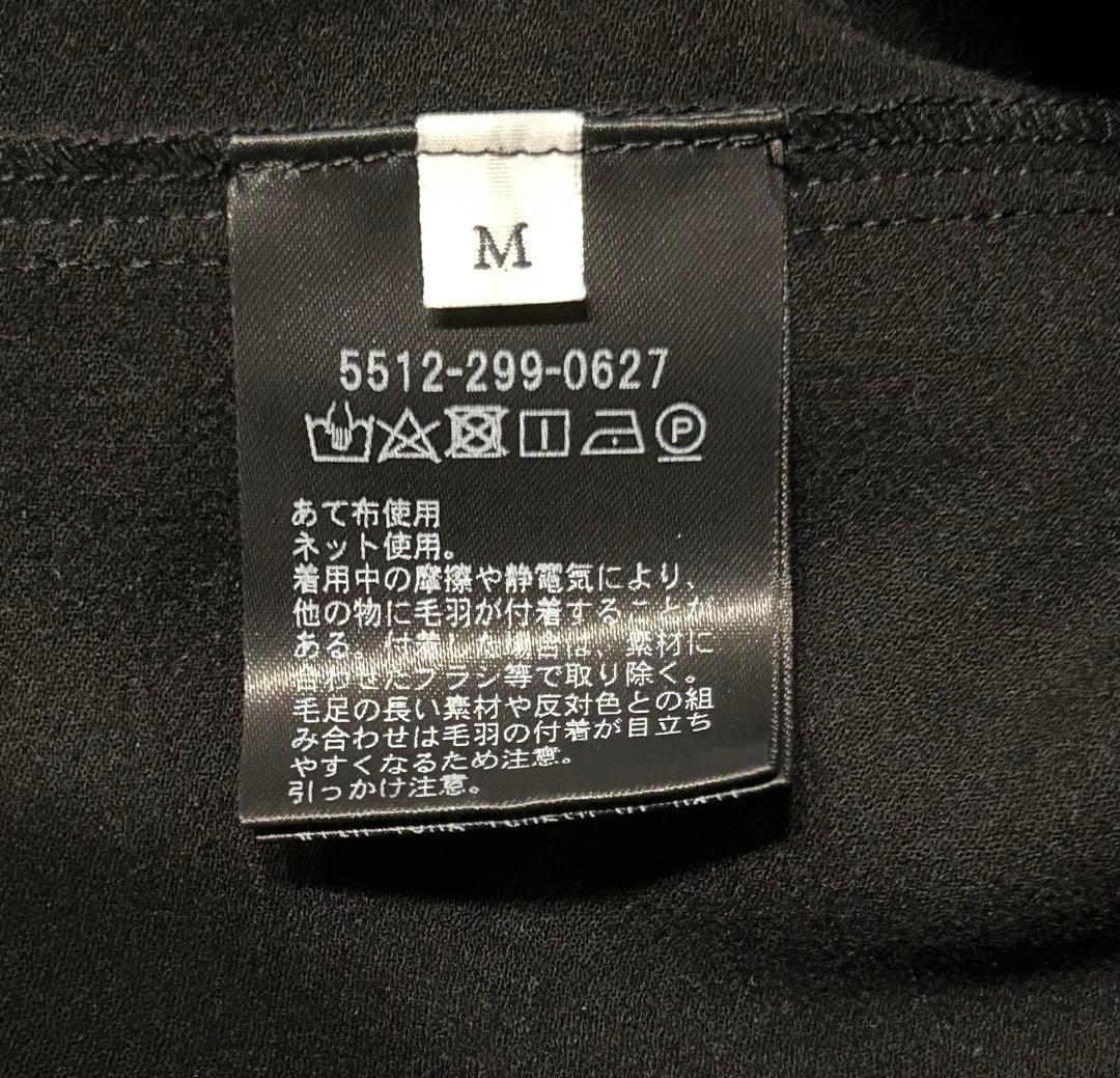 【美品】UNITED ARROWS ダイスケオバナ スタンドシャツ ブラック M