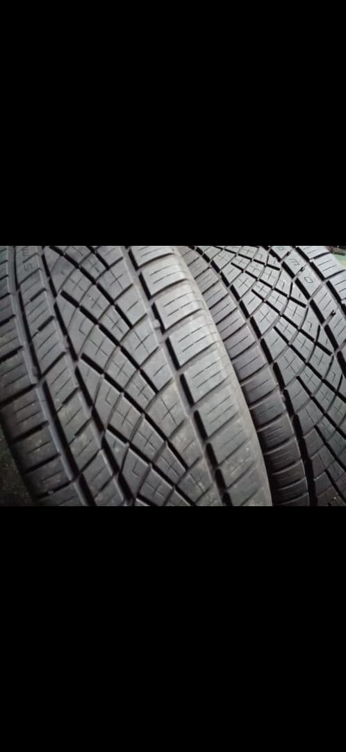 トモヒサ 255/50R19 2本　9分山　2023年製造　コンチネンタル
