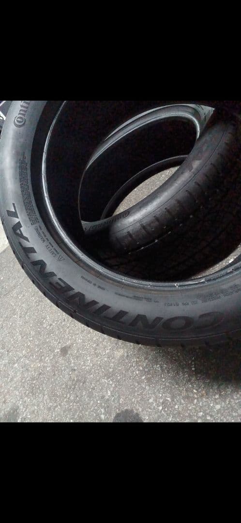 トモヒサ 255/50R19 2本　9分山　2023年製造　コンチネンタル