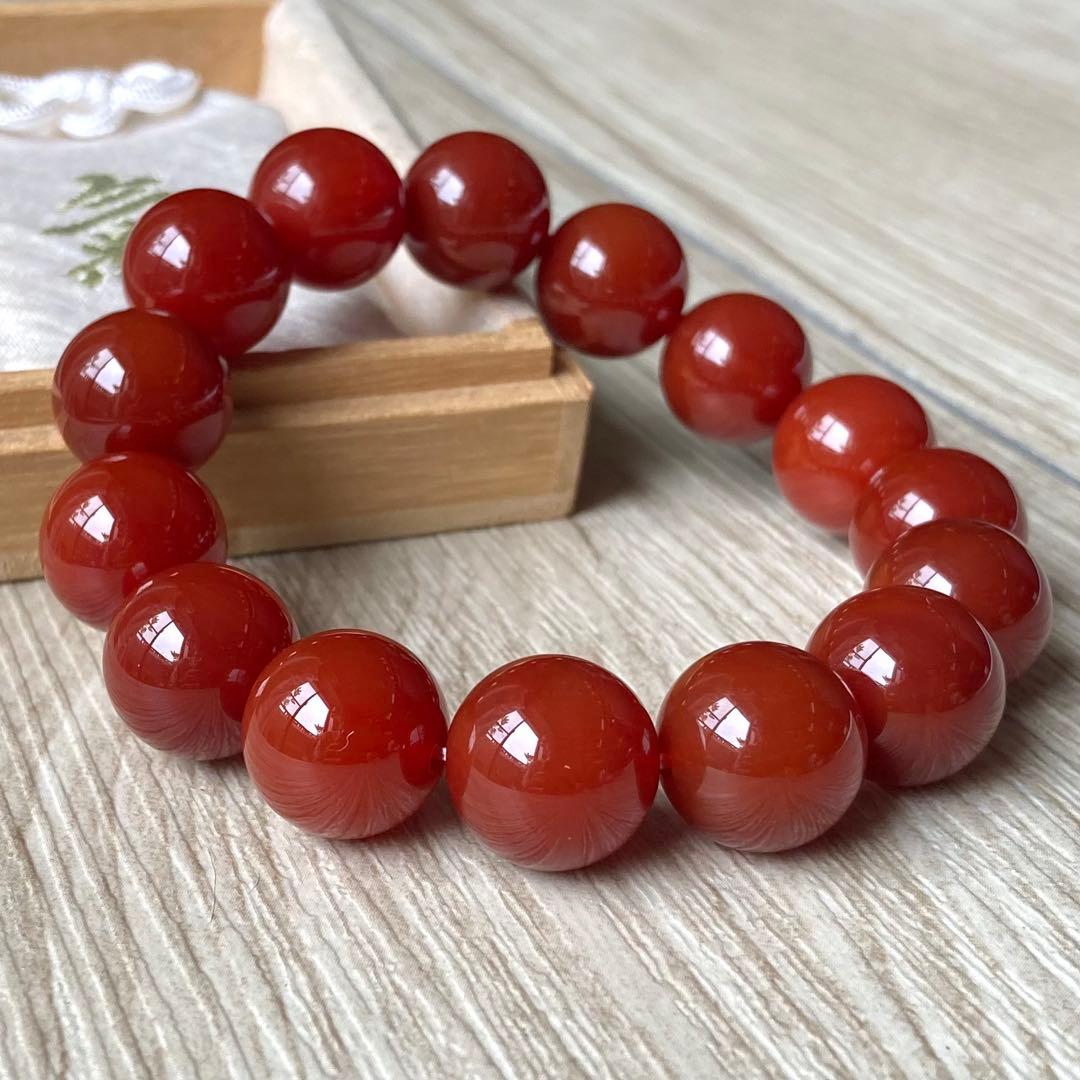皇帝が愛した瑪瑙で心と体のエネルギーを調整するパワーストーン/南紅瑪瑙