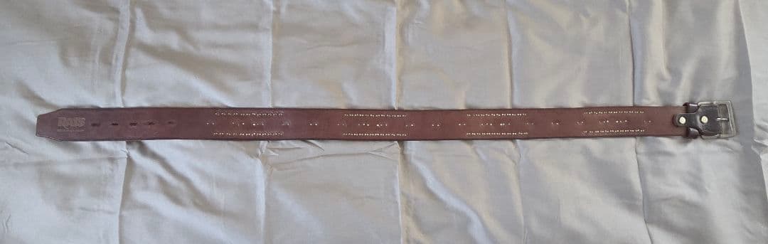 RATS スタッズ付きレザーベルト