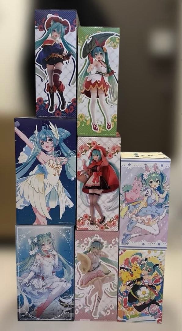 未開封 初音ミク プライズフィギュア グッズ まとめ売り 9点セット
