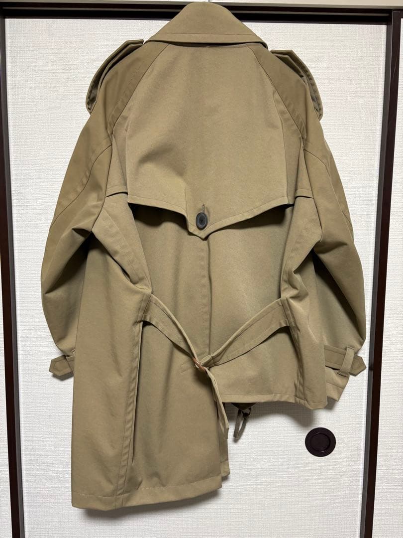 kolor 19aw 名作 トレンチコート