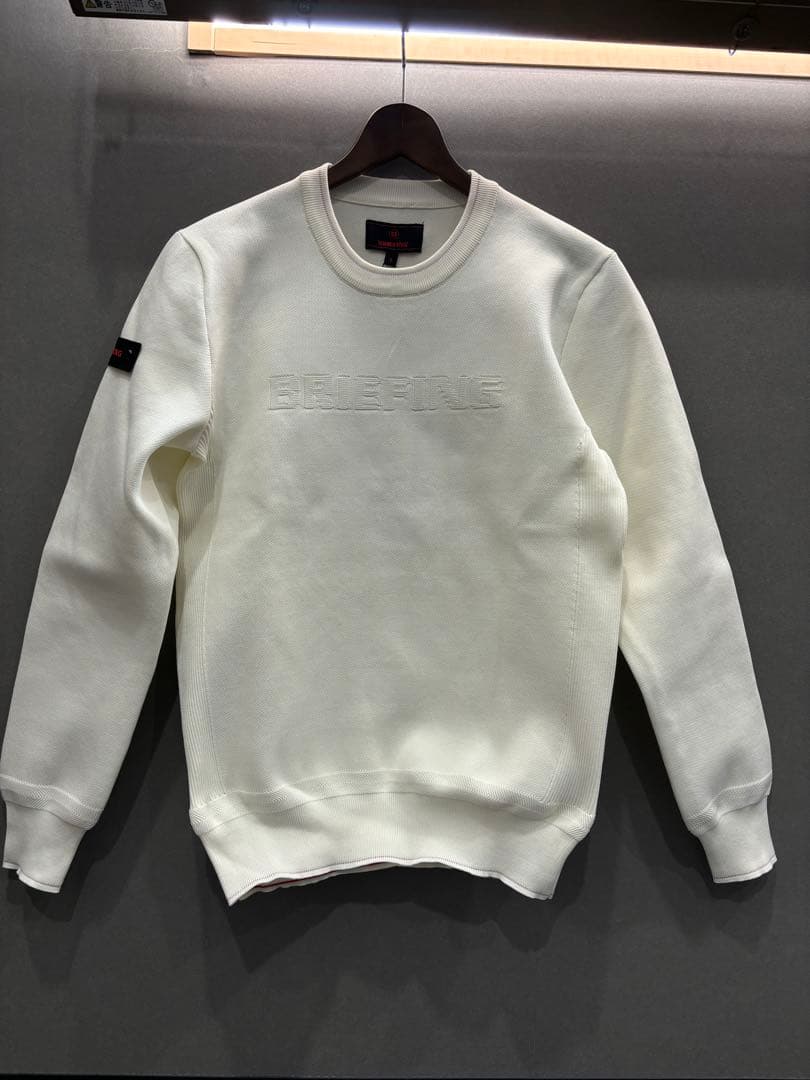 BRIEFINGクルーネック セーター