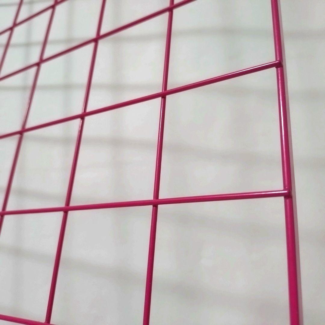 美品　レトロポップ　ガラステーブル　ピンク　センターテーブル　ローテーブル