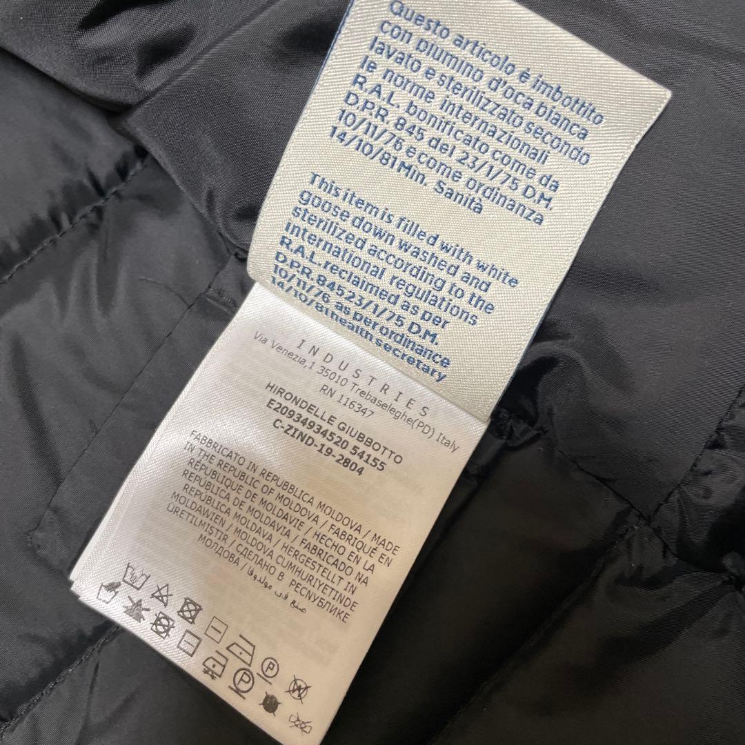 モンクレールHIRONDELLE ダウンジャケットブラック00サイズ