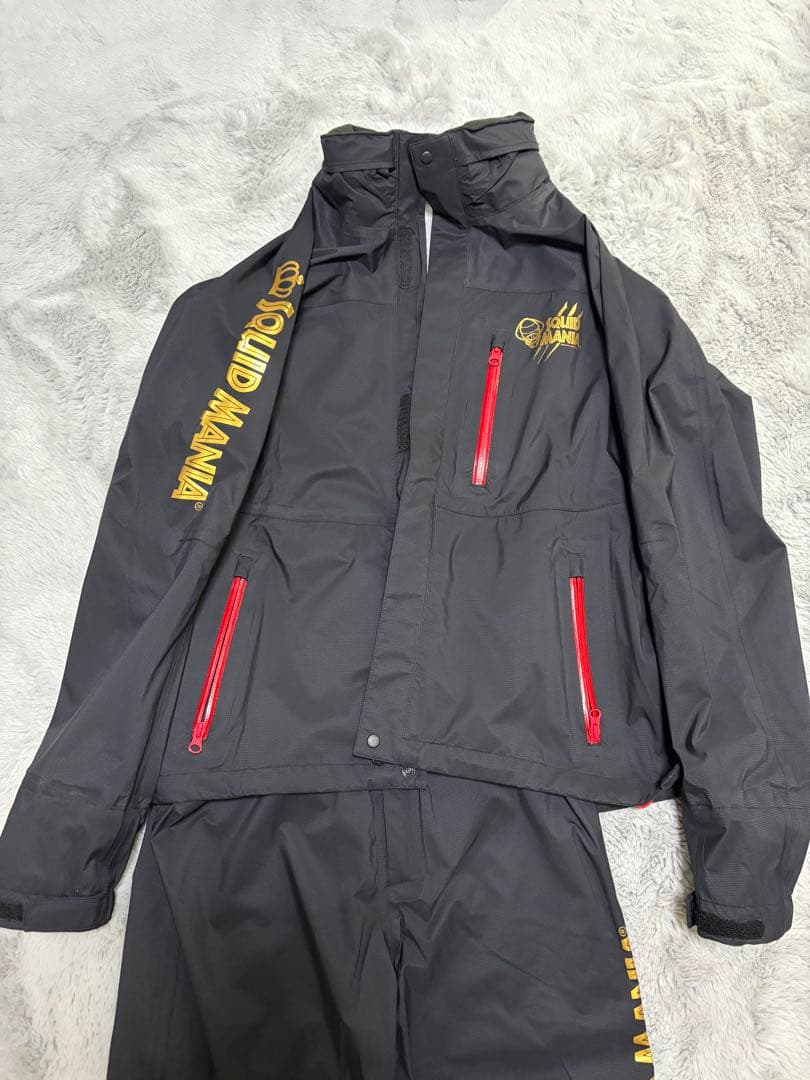 SQUID MANIA レインウェア　Lサイズ