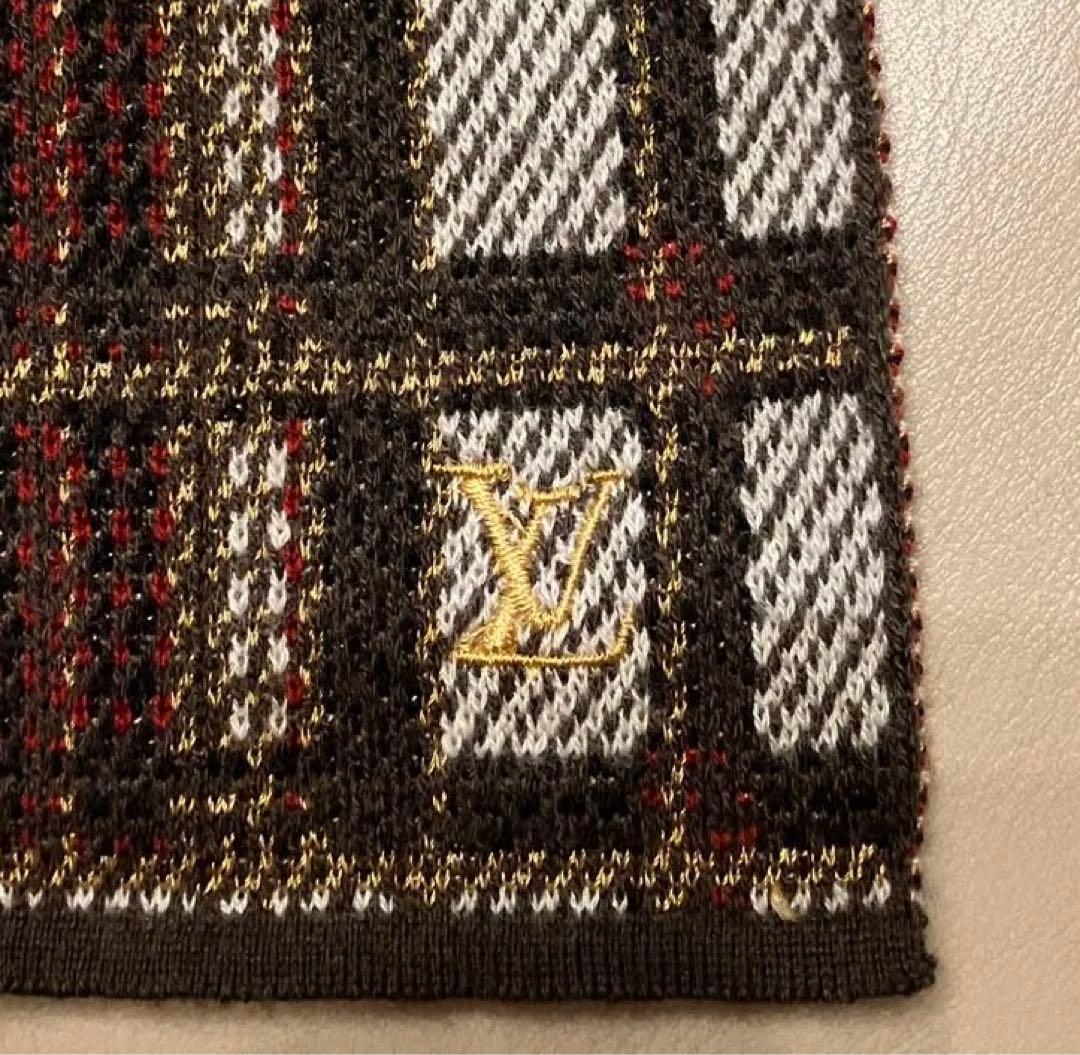 ルイヴィトン　メンズマフラー