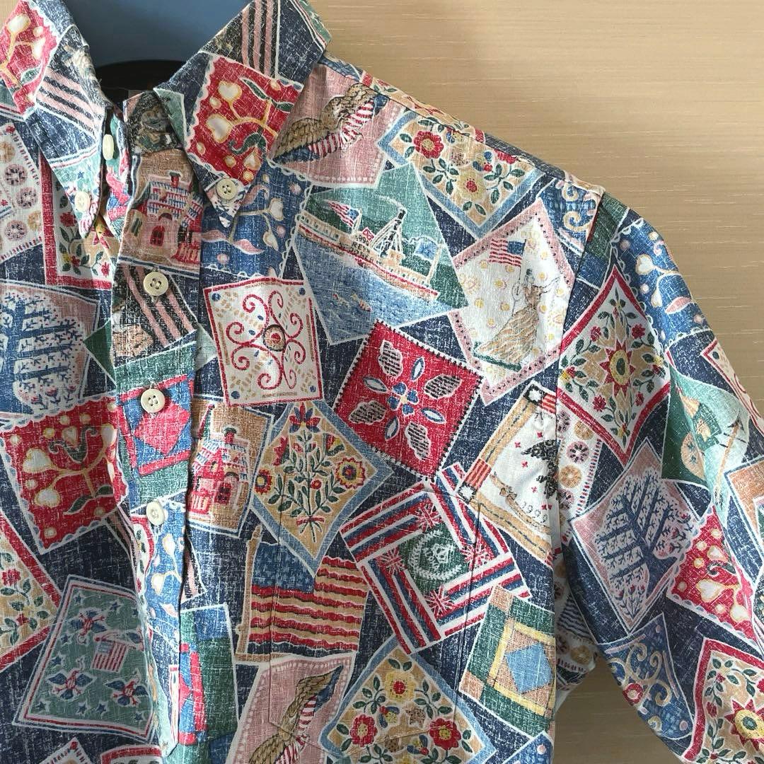 レインスプーナー 1999年独立記念日アロハ TAILORED IN HAWII