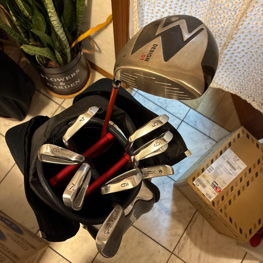 森田ゴルフセットおまけMunsingwearキャディーバッグ