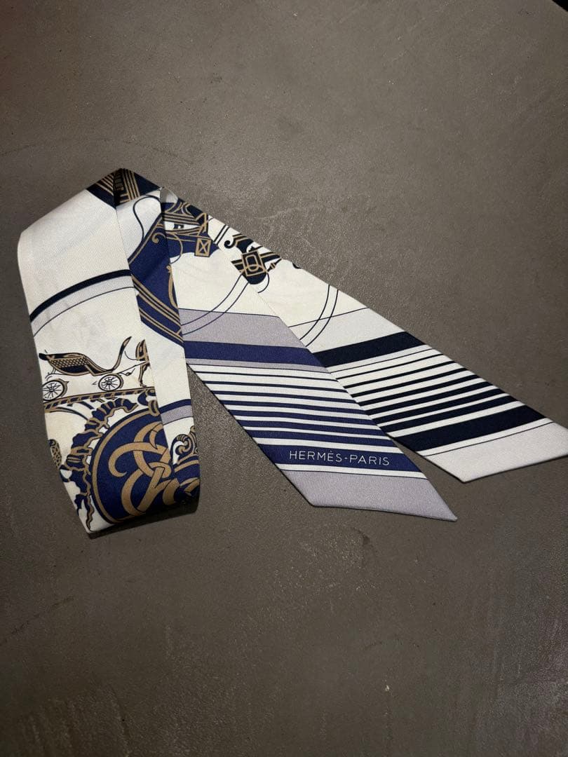 HERMES エルメス ツイリー エクスリブ 未使用に近い