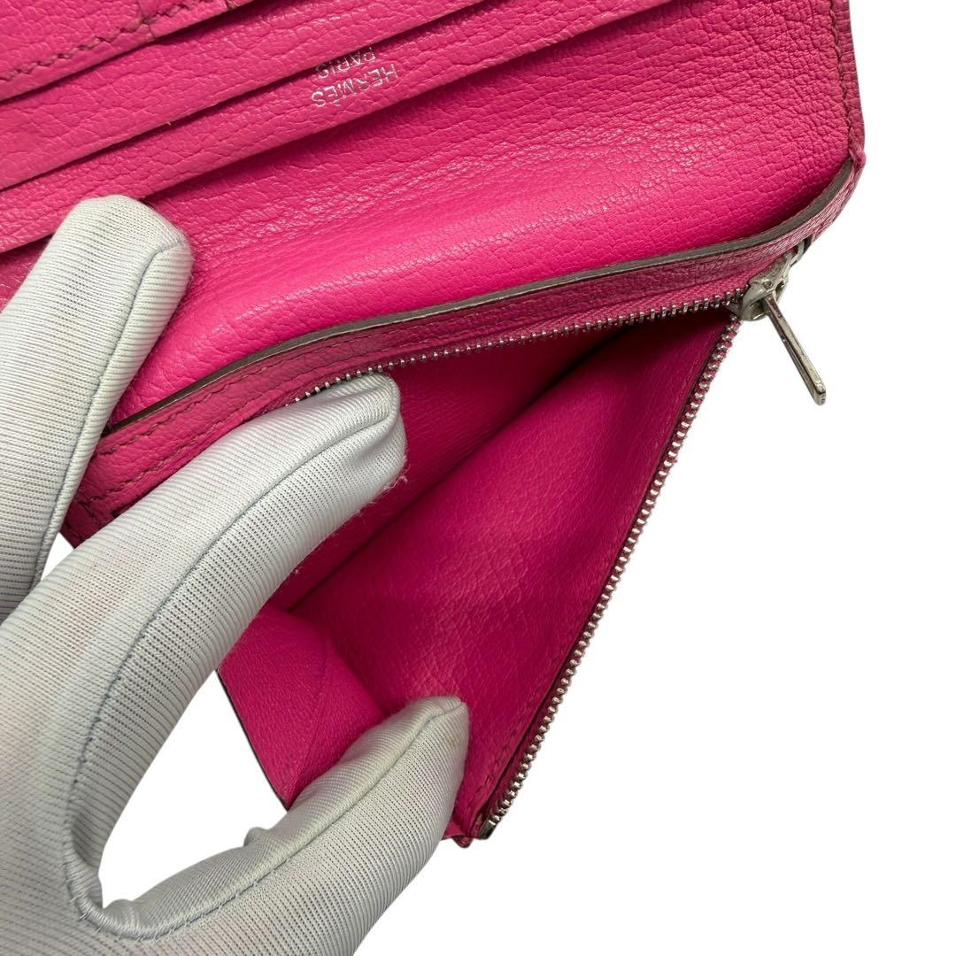 エルメス シェブルミゾル ベアンコンパクト コンパクトウォレット 二つ折り財布