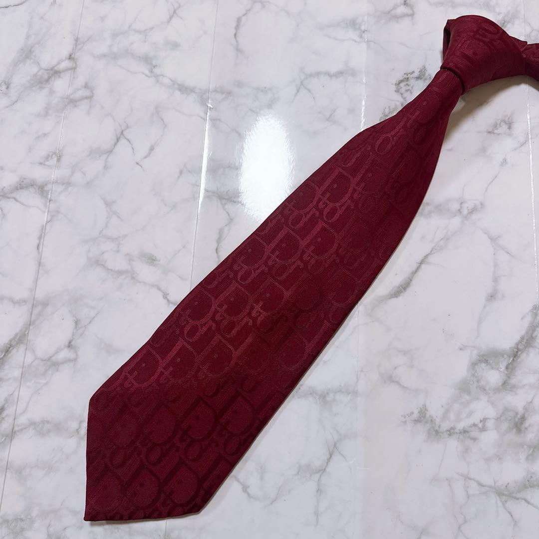 【美品】ディオールムッシュ　トロッター ボルドー　ヴィンテージ