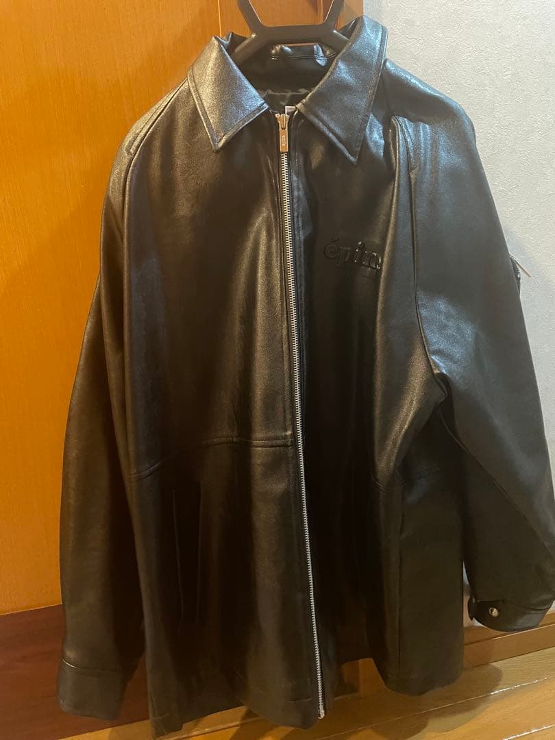 epine レザージャケット 黒