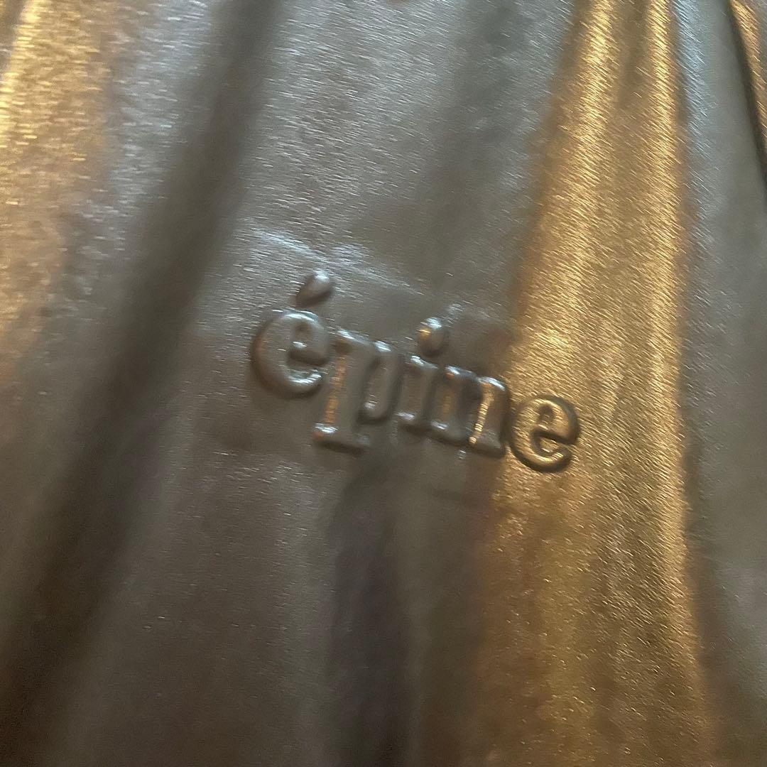 epine レザージャケット 黒