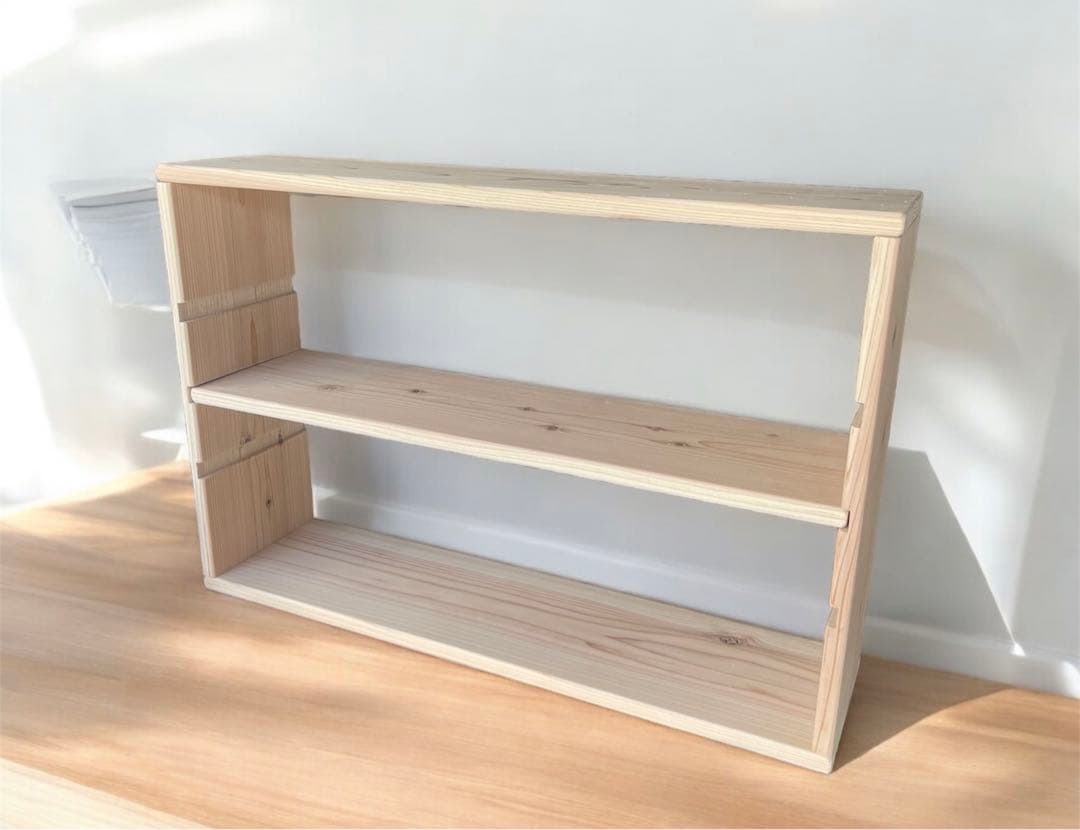 オープンシェルフ　おしゃれ収納　マガジンラック　ブックシェルフ　絵本棚