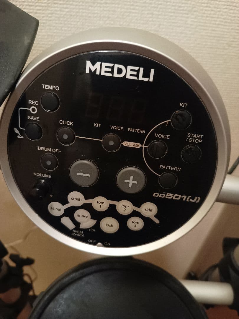 訳あり　MEDELU　電子ドラム　ジャンク扱い