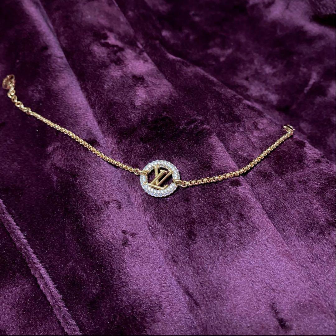 LOUIS VUITTON ルイーズバイナイト ブレスレットM00758