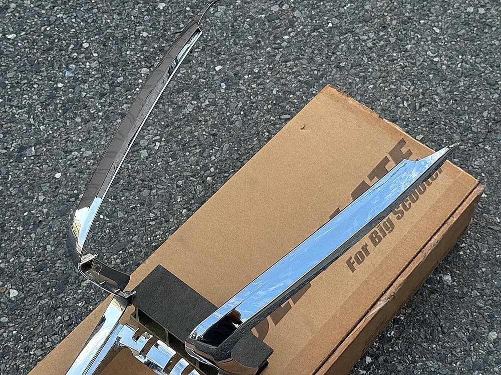 ラス１ 美品 ワイズギア 4D9 マジェスティ メッキインナーパネル SG20J