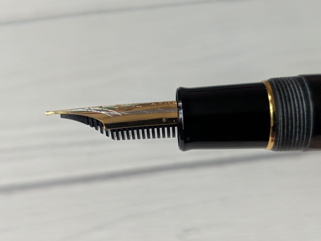 THE KING OF PEN セーラー万年筆 エボナイト 21K-B(未使用)