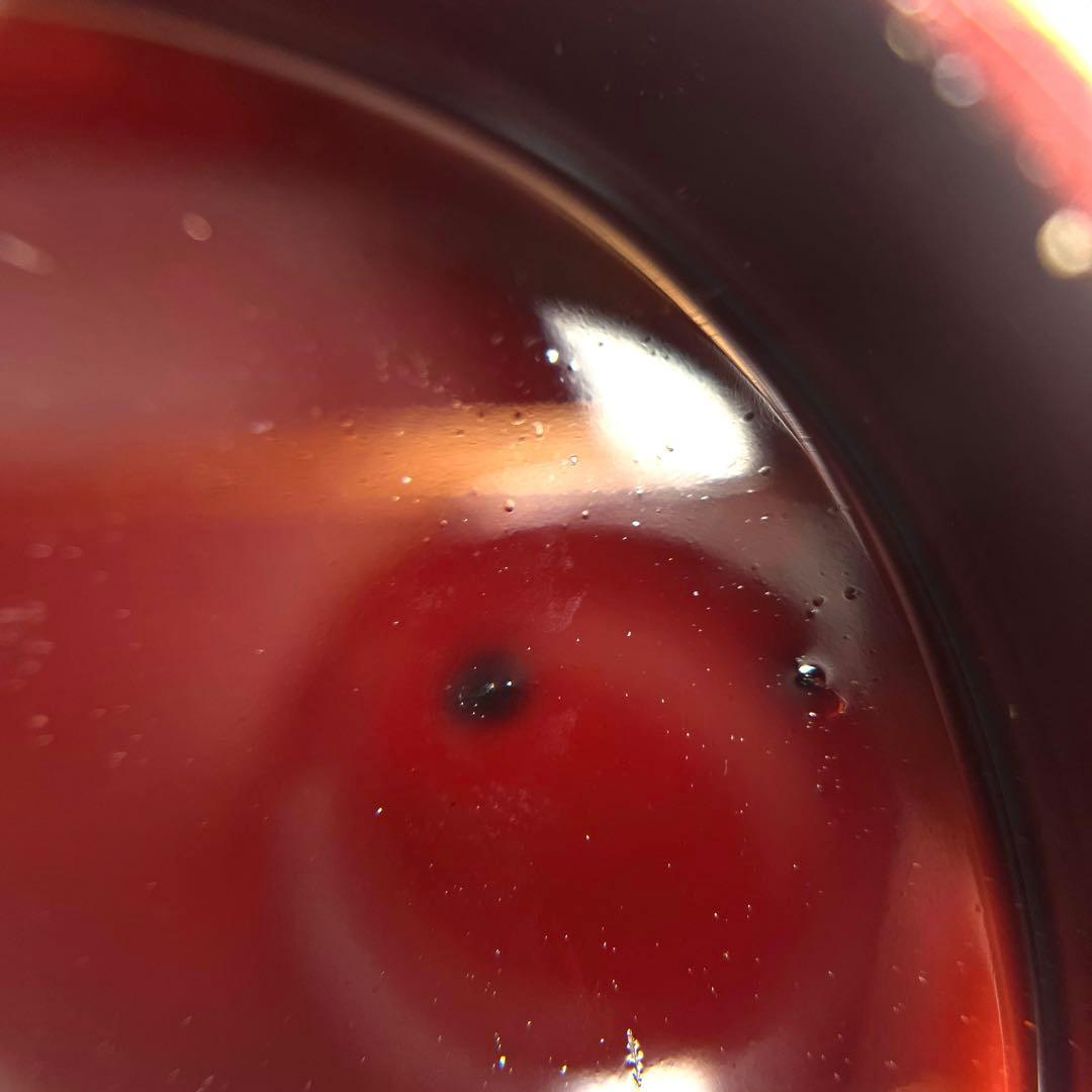 【未使用品】会津塗　朱塗り 汁椀 6口セット