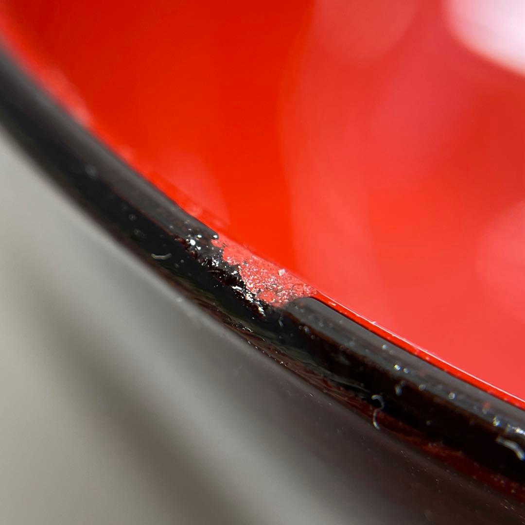 【未使用品】会津塗　朱塗り 汁椀 6口セット