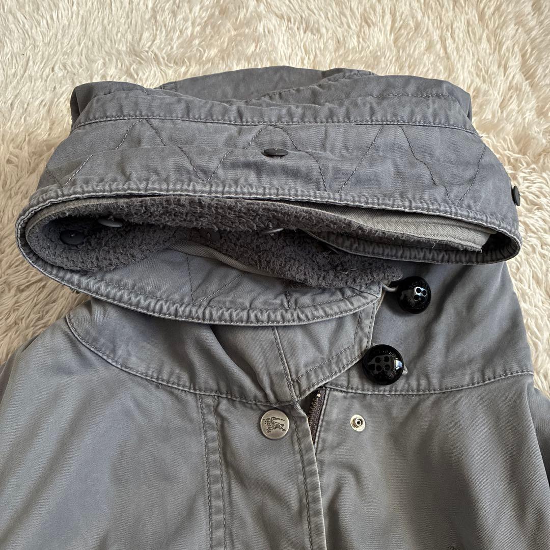 【希少】BURBERRY BLUE LABELモッズコート ライナー ミリタリー