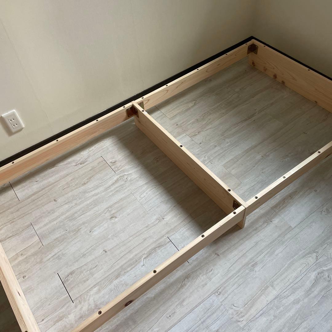 ⭐︎美品☆ 檜すのこベット シングルサイズ