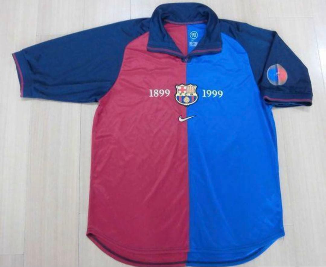 バルセロナ 1999-2000年　ナイキ　100周年記念ユニフォーム