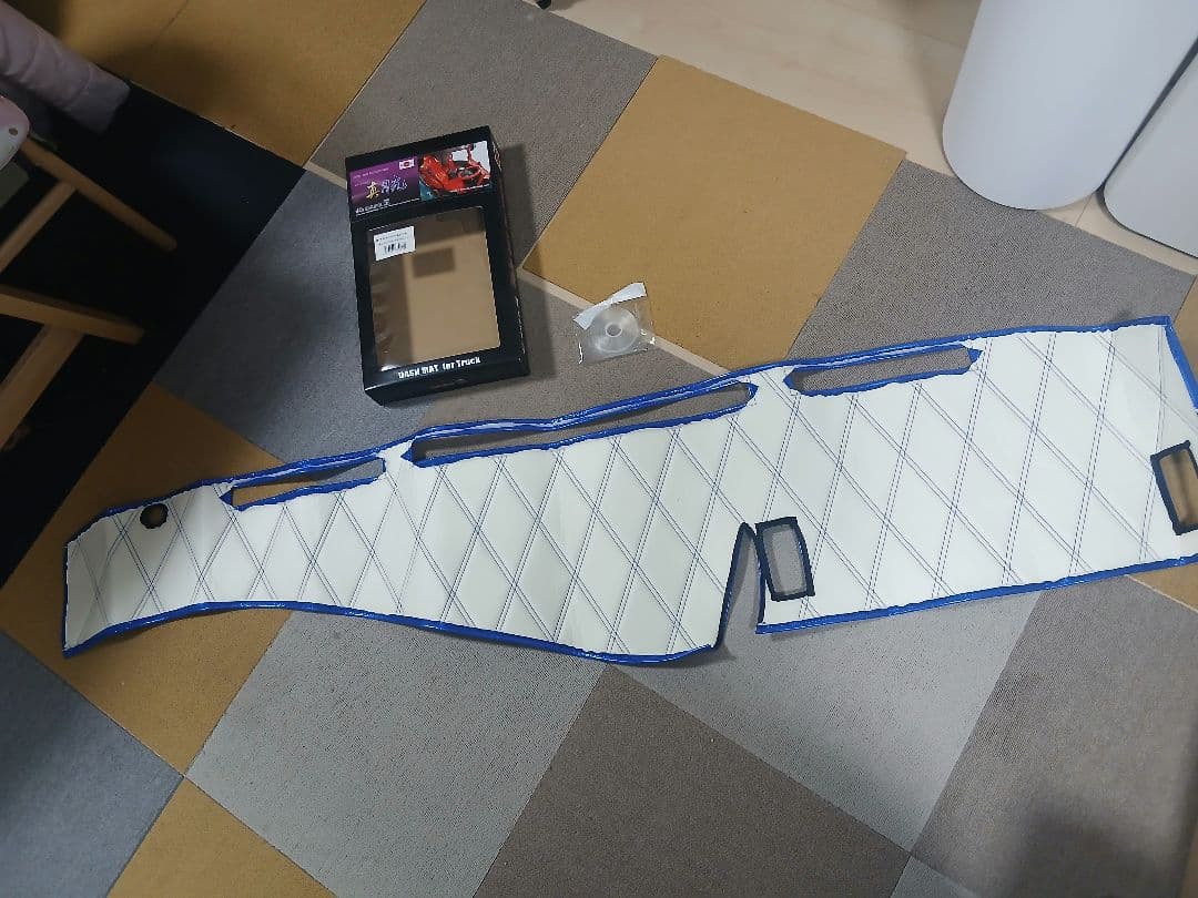 ✨新品　ファイブスターギガ　ダッシュマット　デコトラ　真月光　ブルー/青色　雅✨