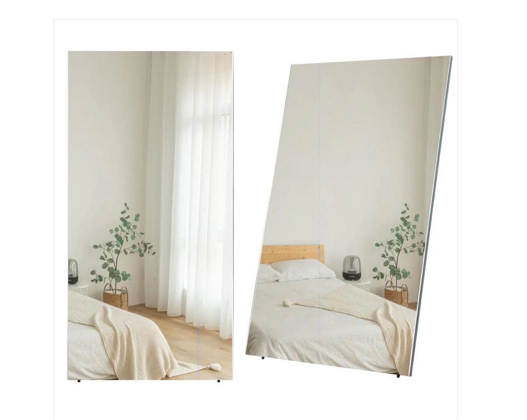 2WAYミラー 割れないタイプ 壁掛け・スタンド式