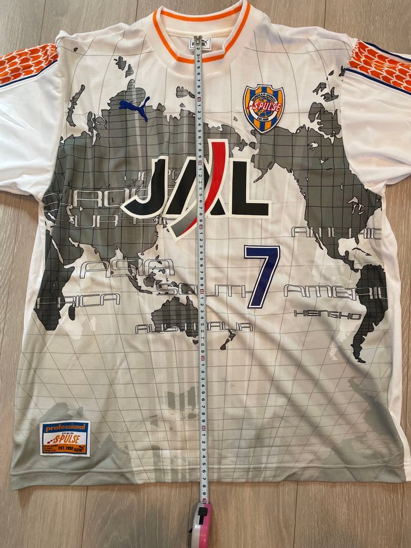 デットストック ❗️エスパルス　2004年　アウェー　伊東輝悦　7番　ユニフォーム