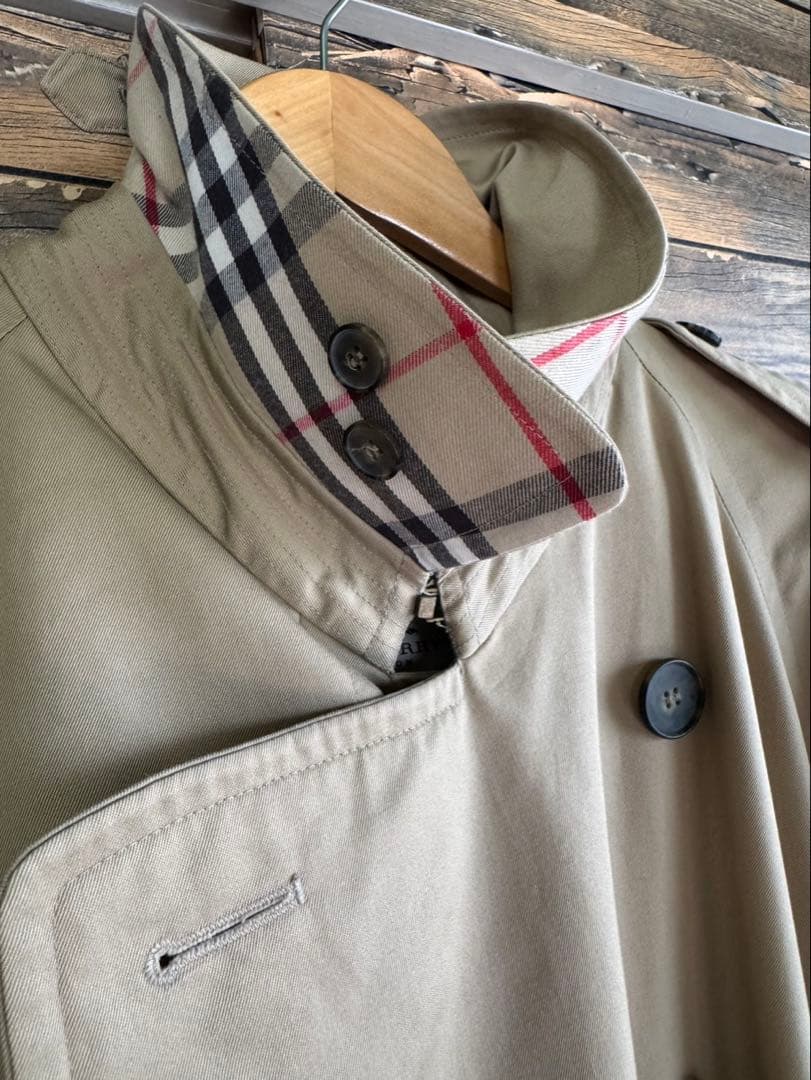 【破格】Burberry バーバリー トレンチコート ノバチェック ベージュ